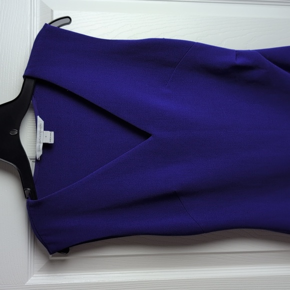 Diane von Furstenberg, Megan Side Ruched, Dress, Sz.6 - Picture 9 of 13